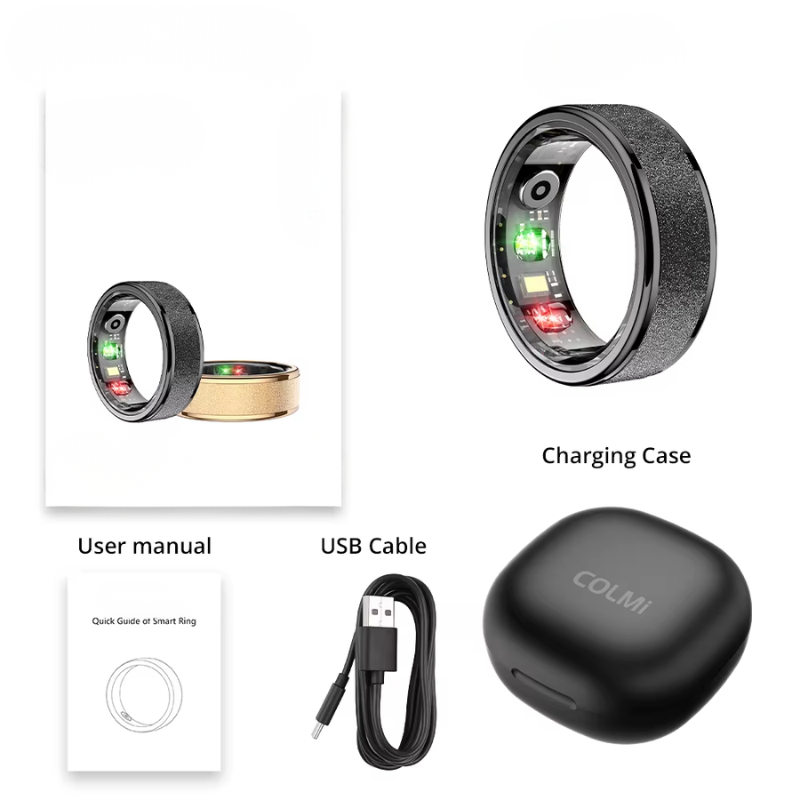 R10 Smart Ring with Charging Case