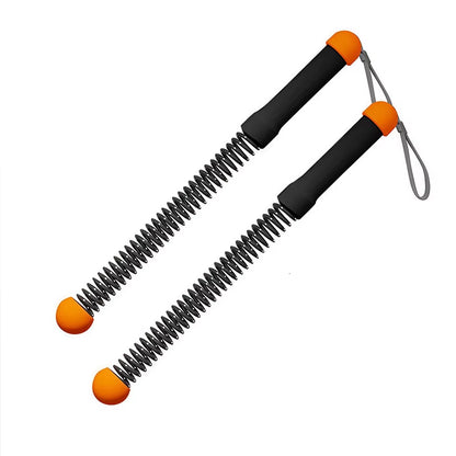 2Pcs Unisex Cordless Battle Rope Multifunctional Power Training System Arm Strength Home Gym Equipment for Full Body Workout