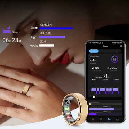 R10 Smart Ring with Charging Case