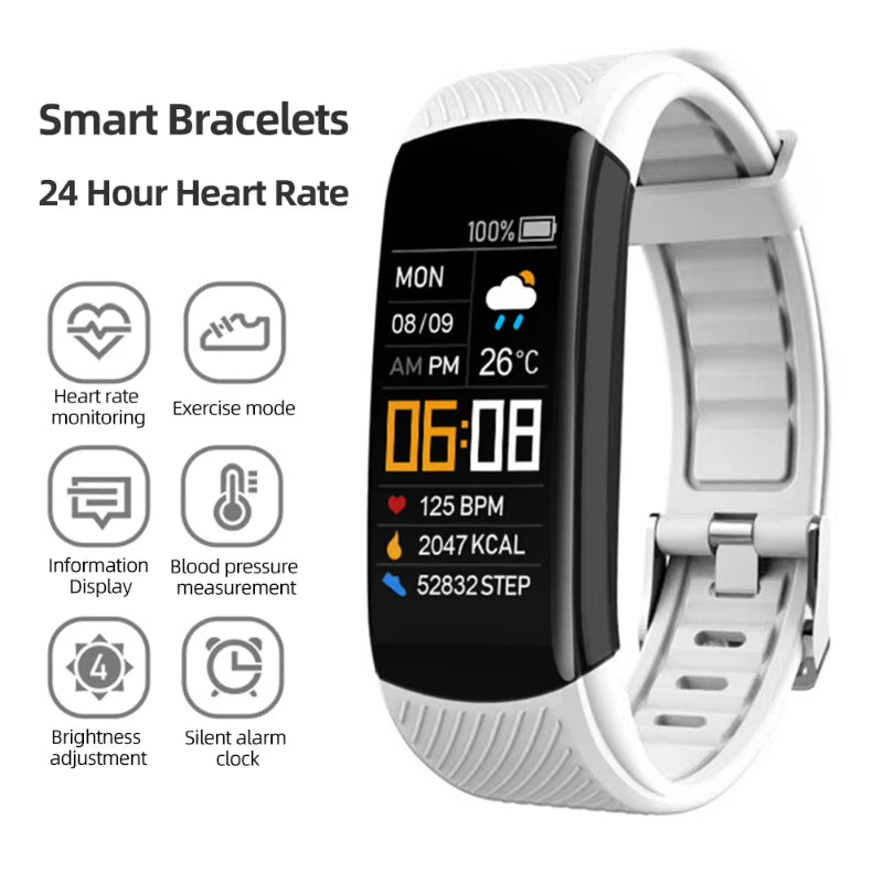 Electronic Smart Watch Men Women Full Touch Color Screen Answer Call Sport Fitness Tracker Waterproof for Android 4.4/IOS8.0