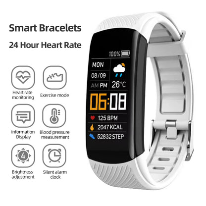 Electronic Smart Watch Men Women Full Touch Color Screen Answer Call Sport Fitness Tracker Waterproof for Android 4.4/IOS8.0