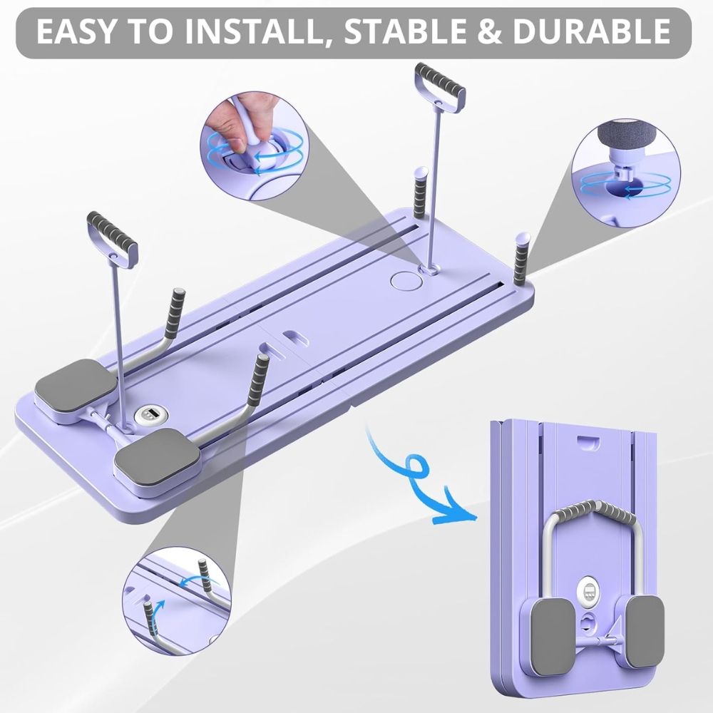 Adjustable Ab Wheel & Sit-Up Board