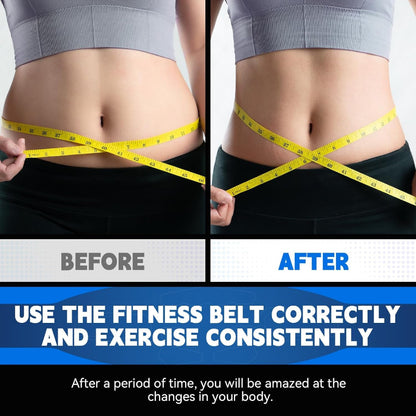 Ab Stimulator Belt- Fitness Belt Is Indicated for the Improvement of Muscle Tone, for Strengthening of Muscles
