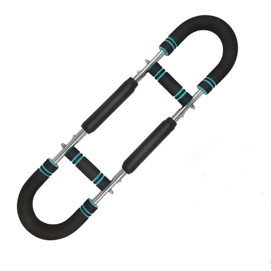 Adjustable Arm Trainer with Resistance Bands Detachable Chest Expander for Upper Body Strength Training Home Gym Equipment