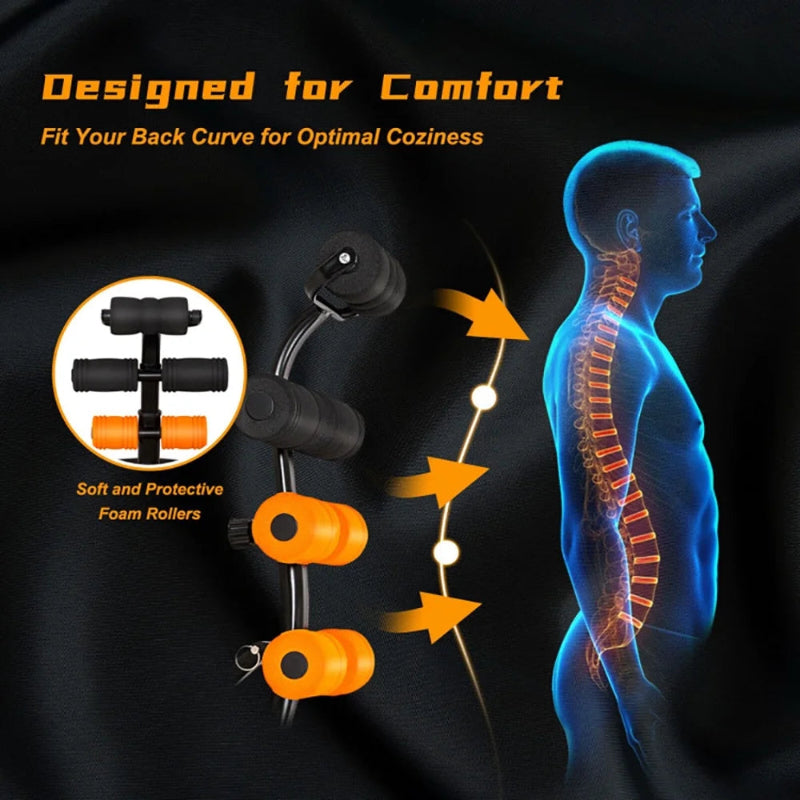 Exercise Equipment, Gym Bench,Gym Sit up Bench,Core Fitness Abdominal Trainer Crunch Exercise Bench Machine